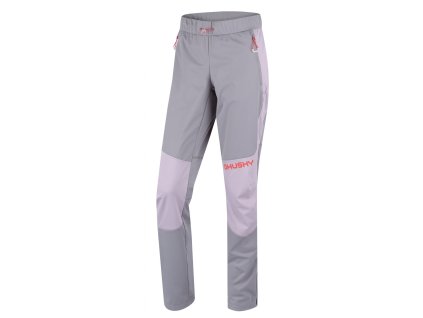 Husky Dámské softshellové kalhoty Kala L purple/grey (Velikost M)
