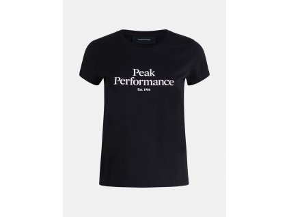 Dámské Tričko Peak Performance W Original Tee - Black