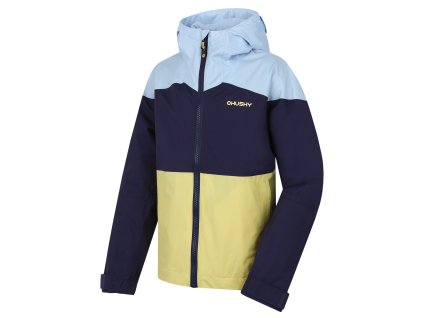 Husky Dětská hardshell bunda Nicker K light green (Velikost 134)