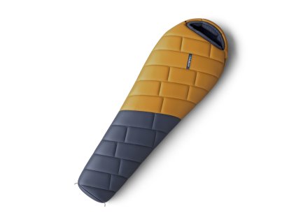 Husky Syntetický zimní spacák Proud -30°C blue/mustard