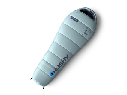 Husky Syntetický třísezónní dětský spacák Kids Mystic -5°C light blue