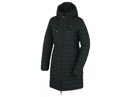 Husky Dámský péřový kabát Daili L dark green (Velikost XXL)