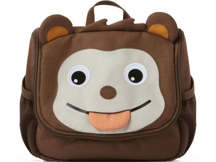 1387 detska kosmeticka tasticka affenzahn washbag monkey brown