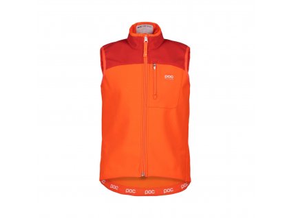 Vesta POC Race Vest Jr - oranžová (Velikost 130)