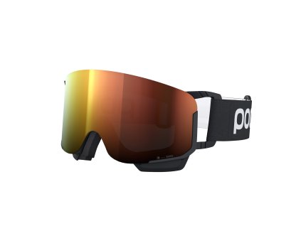 Lyžařské brýle POC Nexal Mid WF Uranium Black/Partly Sunny Orange PC408538701 (Velikost UNI/Wide Fit)