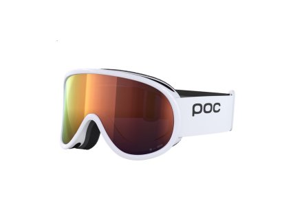 Lyžařské brýle POC Retina Mid WF Hydrogen White/Partly Sunny Orange PC408738703 (Velikost UNI/Wide Fit)