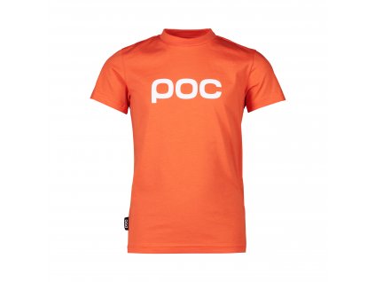 Dětské triko POC Tee Jr Zink Orange