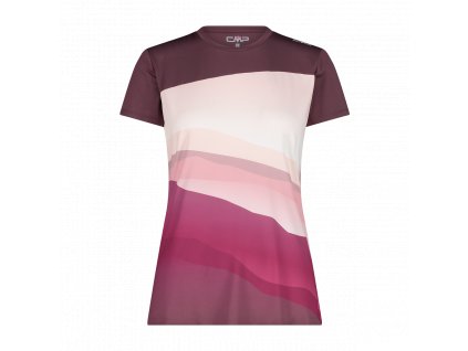 Dámské triko CMP WOMAN T-SHIRT růžové