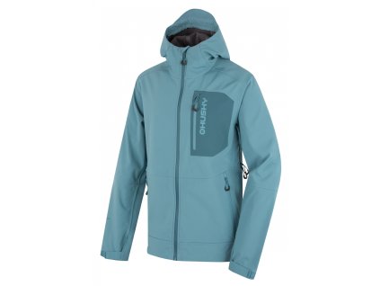 Husky Pánská softshell bunda Samai M faded blue