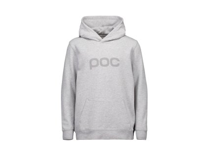 Mikina POC POC Hood Jr Grey Melange PC616551044 (Velikost 130)
