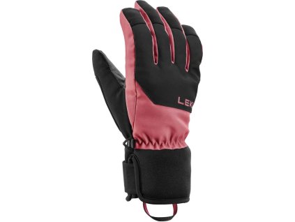 Rukavice Leki Bird Junior black-rosé 654815703
