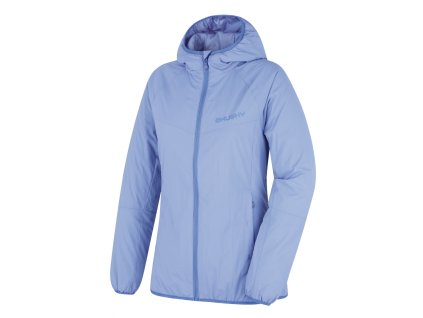 Husky Dámská plněná ultralehká bunda Nitri L light blue (Velikost XL)