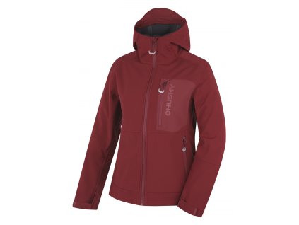Husky Dámská softshell bunda Samai L bordo (Velikost M)