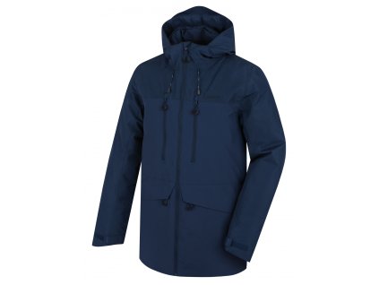 Husky Pánská plněná zimní bunda Nebet M dark blue (Velikost XL)