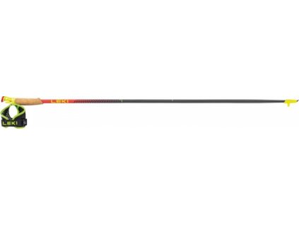 Hole Leki Vertical K naturalcarbon-bright red-neonyellow