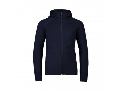 Dětská mikina POC Merino Zip Hood Jr Turmaline Navy (Velikost 160)