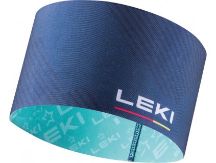 Čelenka Leki XC Headband, dark denim-mint