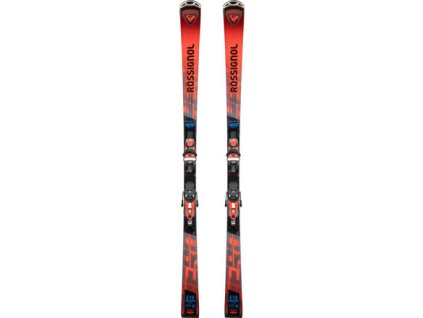 Lyže Rossignol HERO ELITE LT TI KONECT + NX 12 K GW B80 BLK HOT RED / RANPL01+FCLCN03