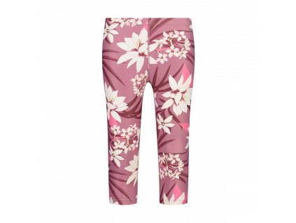 Dětské 3/4 legíny CMP KID G 3/4 PANT květované