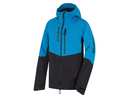 Husky Pánská hardshell bunda Nicco M blue/black (Velikost L)