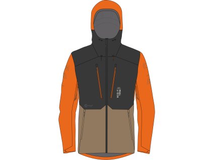 Bunda Maloja RumoM deep black 3col