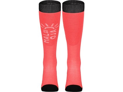 Ponožky Maloja TanaroM bright cranberry