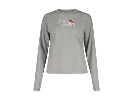 Triko Maloja SkeenaM grey melange freeride