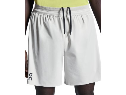Pánské Kalhoty Kr. On Running 7" Performance Shorts Silver (Velikost L)