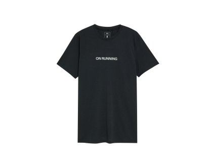 Pánské Triko Kr.Rukáv On Running On Run-T Black (Velikost L)