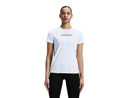 Dámské Triko Kr.Rukáv On Running On Run-T White (Velikost L)
