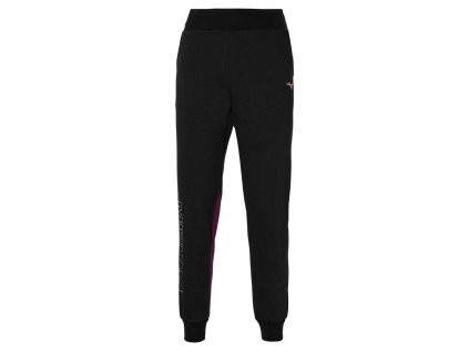 Mizuno Sweat pant / Black/Grape Wine / XL