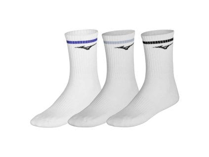 TN 3P Socks With Line 6PK (U) / White/Ether/Bellwether / XL
