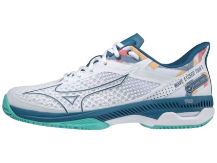 WAVE EXCEED TOUR 5 CC / White/Moroccan Blue/Turquoise / 40.0/6.5