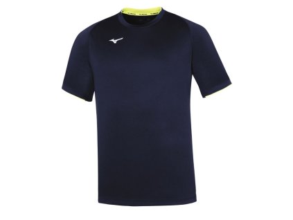 Core Short Sleeve Tee/Navy/Yellow Fluo/4XL