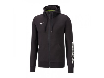 Mizuno Terry FZ Hoodie Jr / Black / 116