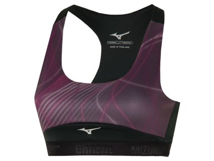 Alpha Graphic Bra / Grape Wine / XS