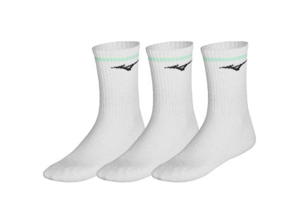 TN 3P Socks With Line 6PK (U) / White/Bay / XL