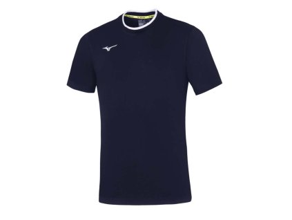 Men Mizuno Tee / Navy/White/4XL