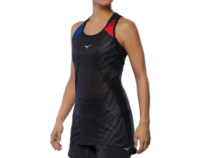 DryAeroFlow Graphic Tank(W) / Oni Red/Oni Blue / XS