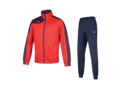 Men Knit Tracksuit(M)/Red/Navy/4XL