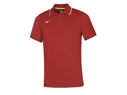 Mizuno Polo / Red/White / 3XL