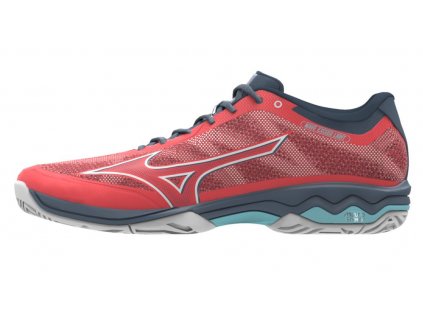 Boty Mizuno WAVE EXCEED LIGHT AC FCoral2 Whte ChinBlue (Velikost 47)