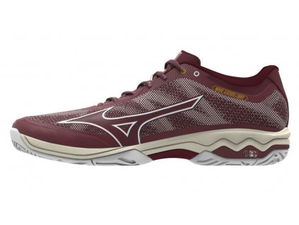 Boty Mizuno WAVE EXCEED LIGHT CC Cabernet White Papyrus (Velikost 43)