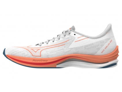 Boty Mizuno WAVE REBELLION White LightOrang BAshes (Velikost 47)