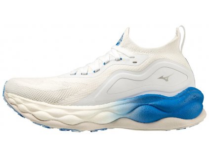 Boty Mizuno WAVE NEO ULTRA White 8401 C Peace Blue (Velikost 43)