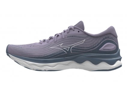 Boty Mizuno WAVE SKYRISE 4 Wisteria White ChinaBlue (Velikost 43)