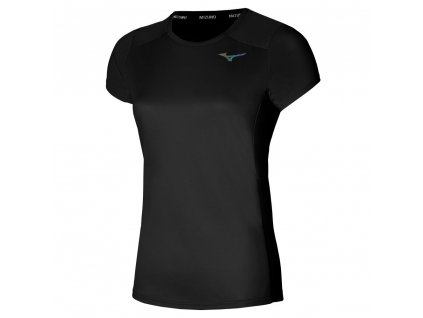 Triko Mizuno Two Loop 88 Tee Black (Velikost XS)