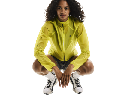 Bunda ON Running Zero Jacket Lime (Velikost L)