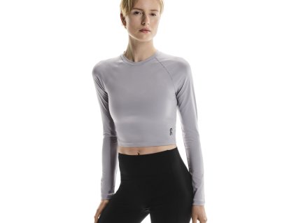 Triko ON Running Studio Long-T Crop Lilac (Velikost L)