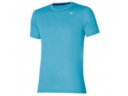 Triko Mizuno Impulse Core Tee Maui Blue (Velikost XXL)